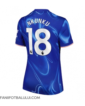 Chelsea Christopher Nkunku #18 Tricou Fotbal Replică 2024-25 Femei Acasa